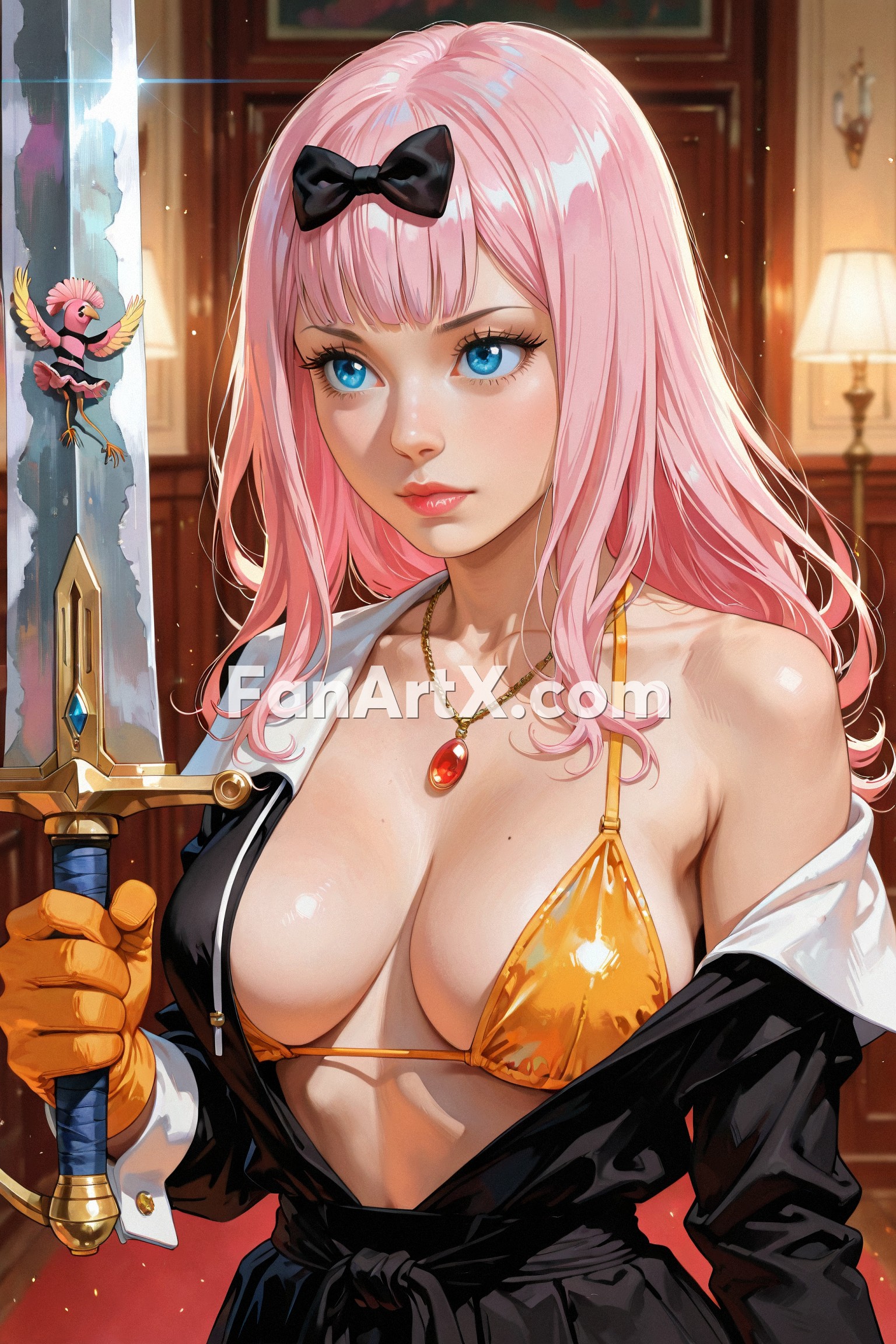Chika Fujiwara fanart - kaguya sama love is war character 2194024